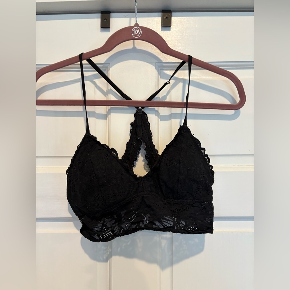 Aerie Black Lace Bralette